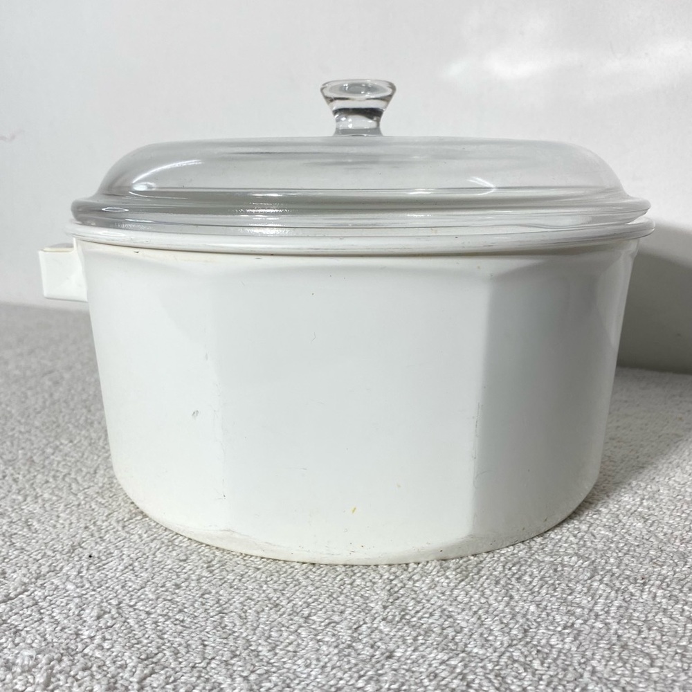 Vintage Princess House Nouveau Convertible Ceramic 2qt Sauce Pan With Lid - Picture 9 of 15